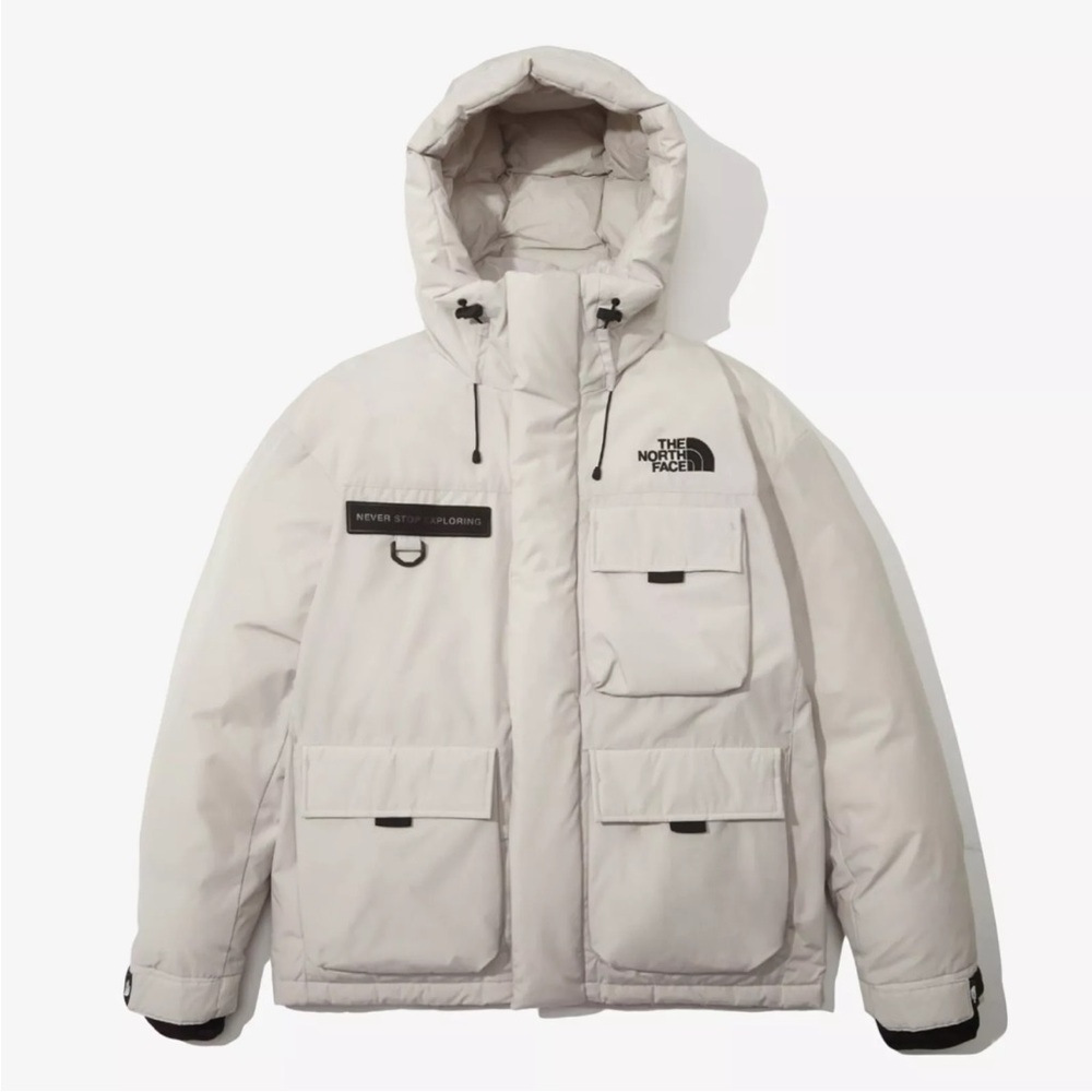 NEW The North Face - Polar Air Down Coat in Cream Color
